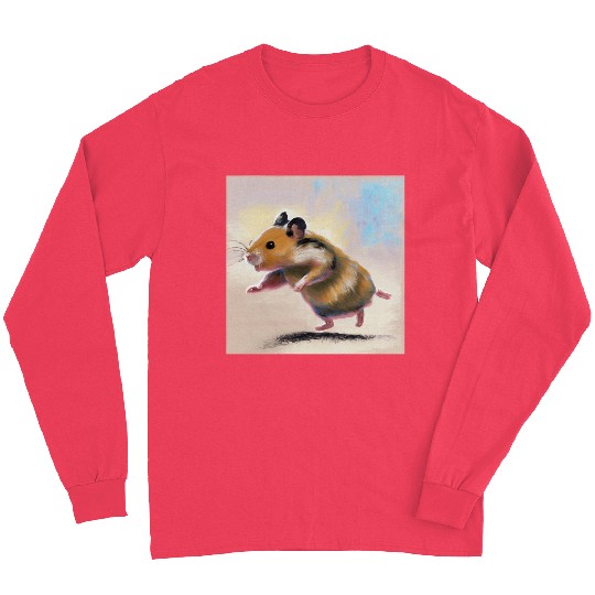 Running away hamster Long Sleeves