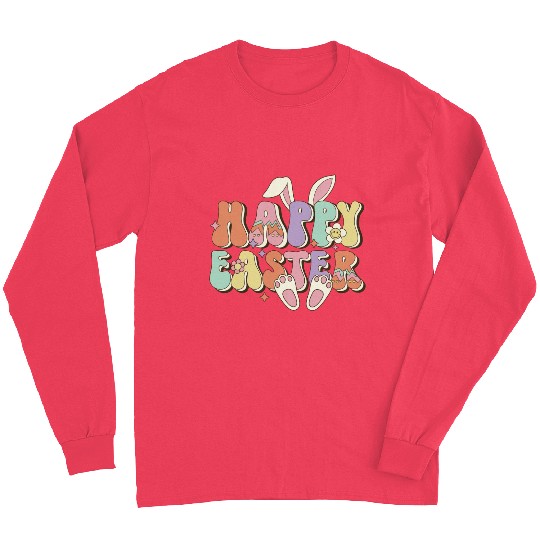 Happy Easter Bunny, Easter Day Long Sleeves
