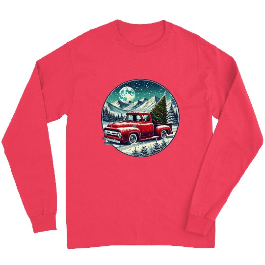 Christmas Truck Adventure Long Sleeves