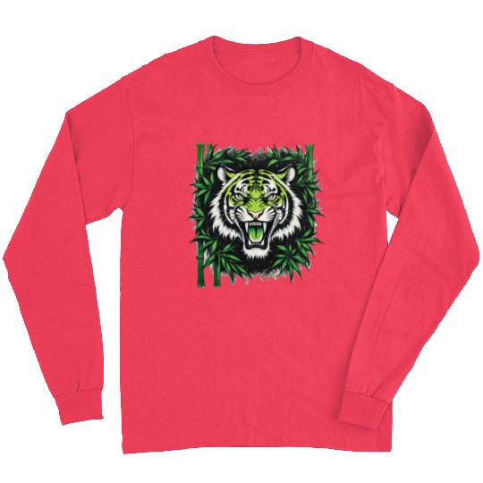 Roaring Bamboo Tiger Long Sleeves