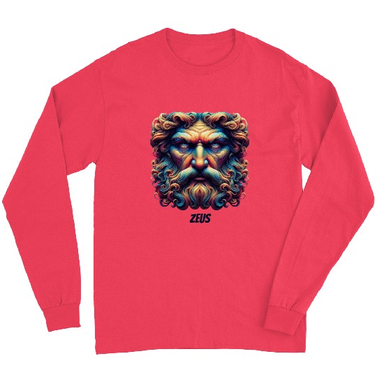 face of zeus mythosview Long Sleeves