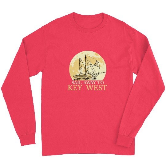 Florida Keys SAIL AWAY TO KEY-WEST Sailing Outfit Long Sleeves