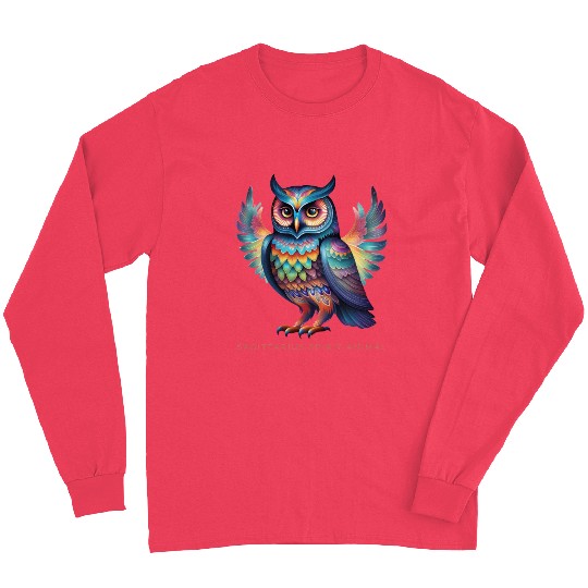 Sagittarius Spirit Animal Owl Alebrije Male Long Sleeves