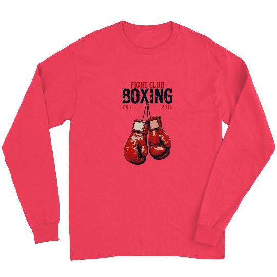 Fight Club Boxing Design Long Sleeves