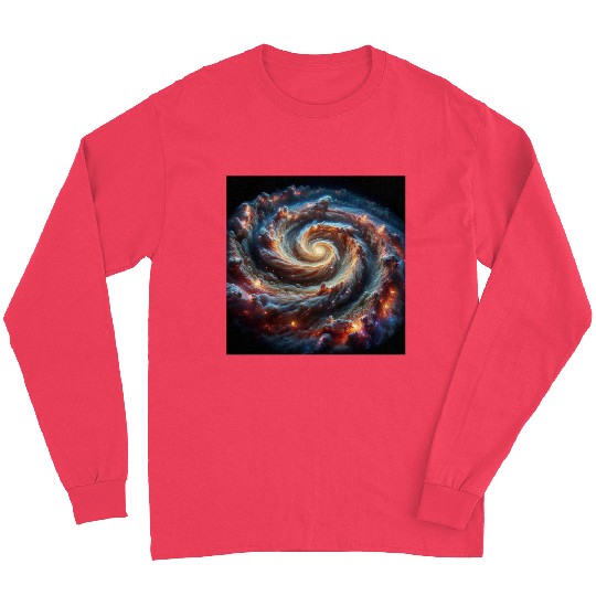 3d Galaxy Long Sleeves