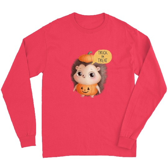 Trick or Treat - Halloween Hedgehog Long Sleeves
