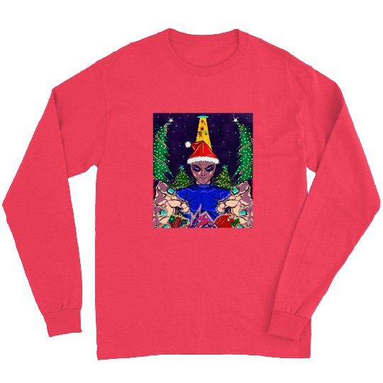 Alien Christmas Gifts Collection Time! Long Sleeves