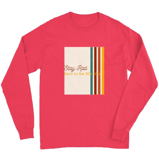 Retro 90s vibe men's Long Sleeves