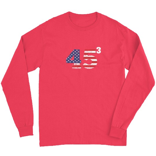 Trump 2028 45³ President Trump '28 45 Cubed45³ swe Long Sleeves
