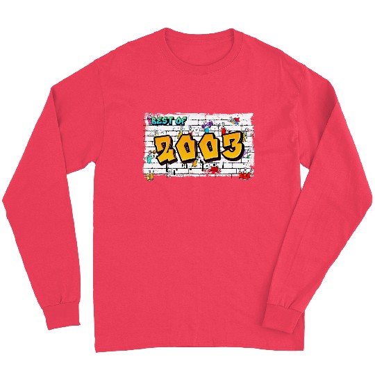 Rebel 2003 Graffiti – 22 Years of Bold Vibes Long Sleeves