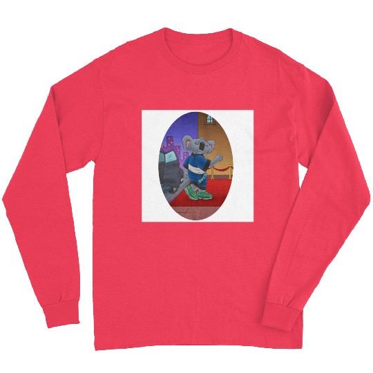 Koala on the red carpet Long Sleeves