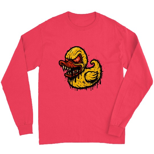 Evil Duck – Crazy Horror Cartoon Long Sleeves