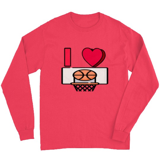 I LOVE BASKETBALL #2 Long Sleeves