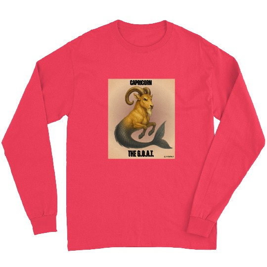 Capricorn The Mythical Sea Goat Long Sleeves