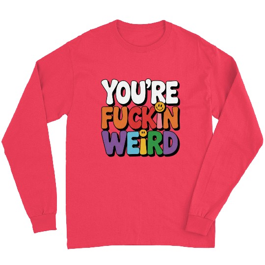 Colorful Affirmation Statement Long Sleeves