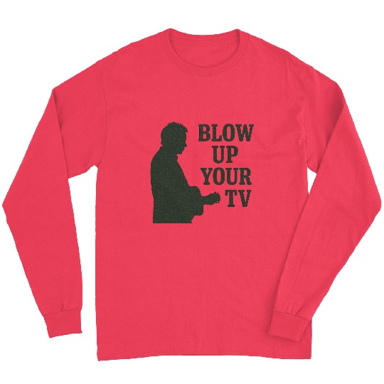 Blow Up Your TV! Dark Green Long Sleeves