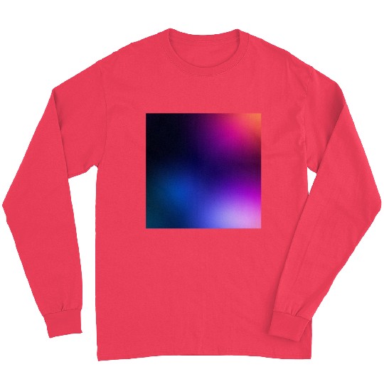 Vibrant Gradient Spectrum Design Long Sleeves