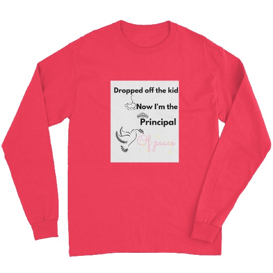 Peaceful Dove with Empowering Message Long Sleeves