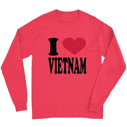 i love vietnam Long Sleeves