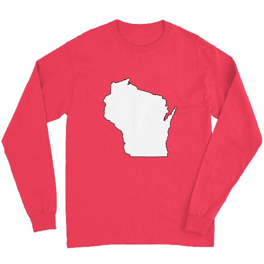 Coloring Book Wisconsin Long Sleeves