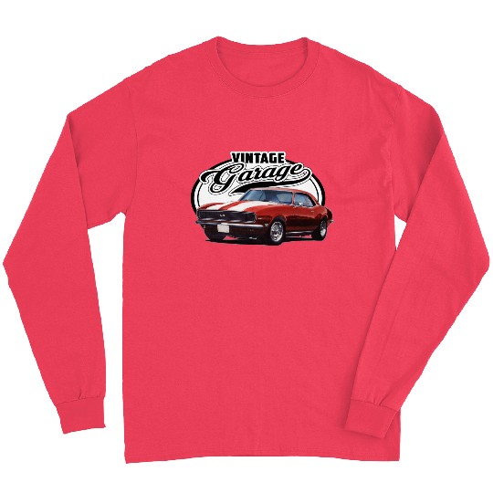 Vintage Camaro Garage Long Sleeves