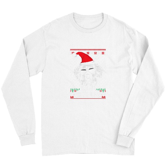 Sleigh all Day Funny Bernese Mountain Dog Christmas Long Sleeves