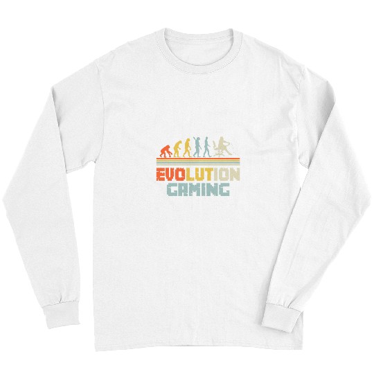 Gamer Evolution Gaming Programmer Gamer Long Sleeves