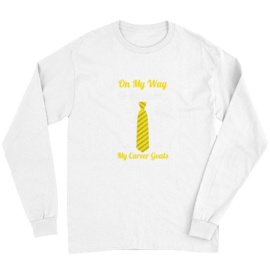 Fresh Graduate College Student Career Goals Job Interview Long Sleeves