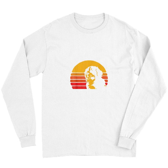 vintages Eighties Style Bernese Mountain Dog Long Sleeves