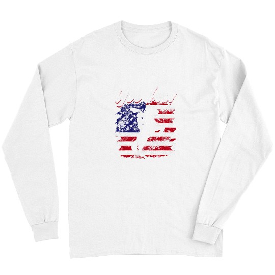 Horse Rodeo Riding Cowgirls USA Yee haw Long Sleeves