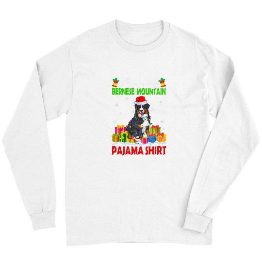 This Is My Christmas Pajama Bernese Mountain Dog 38 Long Sleeves