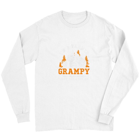 Tractor driving Im a Farmer Grampy Rancher Tractor Farm Farming Grandpa Long Sleeves