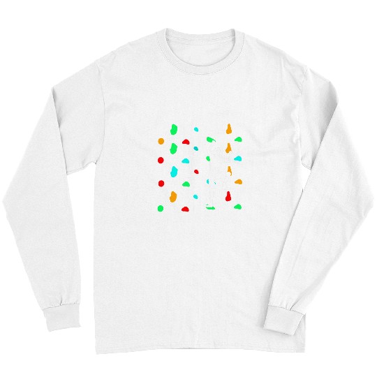 Climbing Climber Boulderer when bouldering on climbing wall Climb Long Sleeves