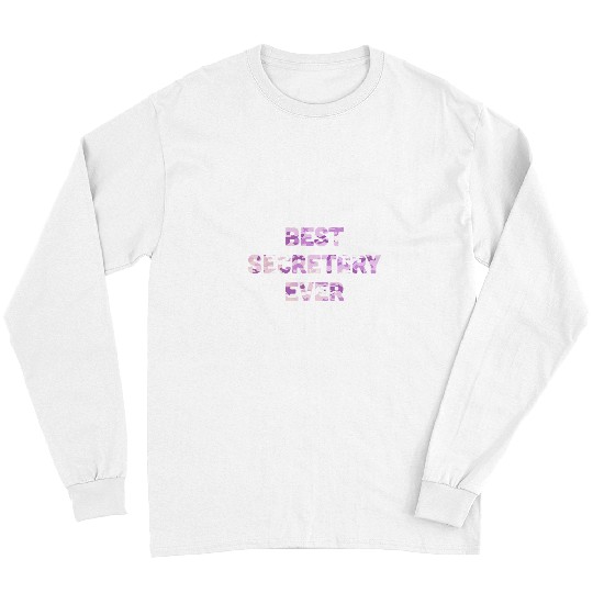 bests Secretary Ever Camo 21 Long Sleeves