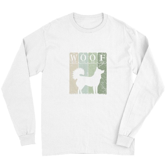 Alaskan Klee Kai Periodic Table Elements Dog Lover Long Sleeves