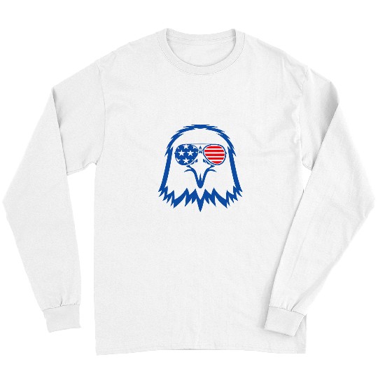 american flag eagle  for men american eagle women tee Long Sleeves