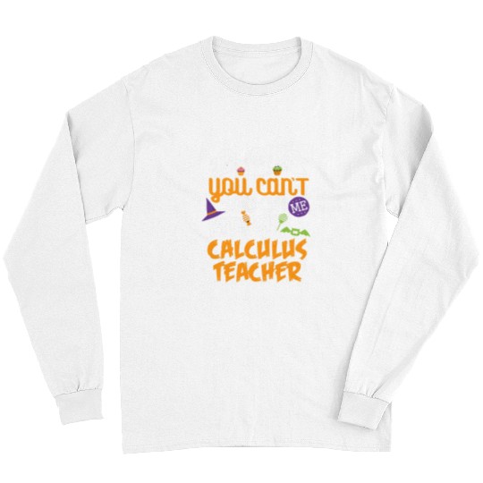 Calculus Teacher Halloween  Costume Funny School Men Wo Long Sleeves