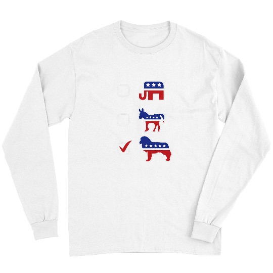 Australian Shepherd US Election Vote For Aussie Shepherd Long Sleeves