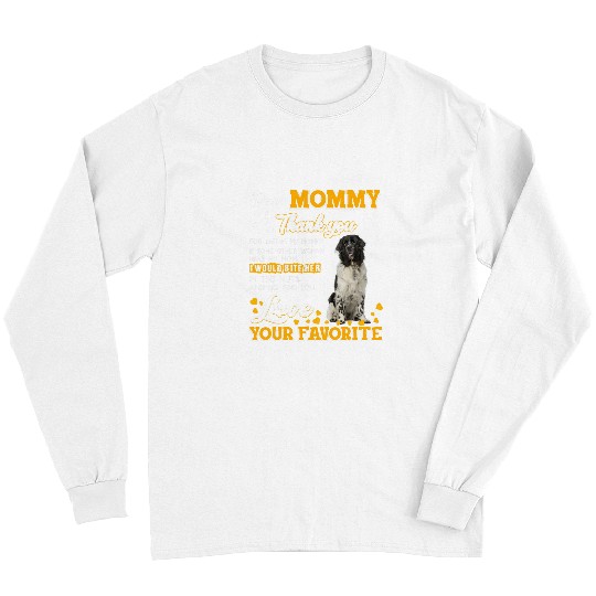 Newfoundland Dog Dear Mommy Thank You For Being My Mommy Long Sleeves