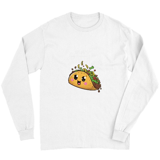 Anime Taco Boys Girls Gift Kawaii Funny Japanese Manga Long Sleeves