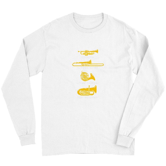 Funny Trumpet Types of Instrument Gift Long Sleeves