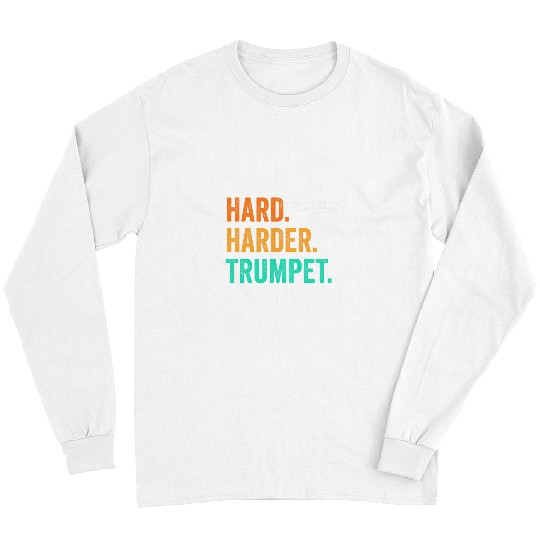Funny Trumpet Trumpeter Music Band Trumpet Long Sleeves