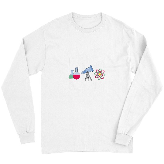 Funny Science 2for Kids Physics Chemistry Biology Long Sleeves