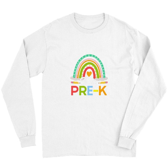 Team PreK Preschool Teacher Student Back To School 2 Long Sleeves
