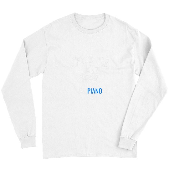 Funny Piano Music JPeux Pas Jai Piano Gift Piano Player Long Sleeves