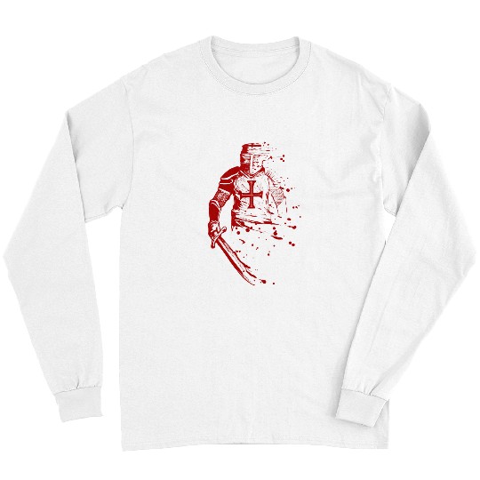 History Knights Templar Soldiers of Christ Gift Long Sleeves