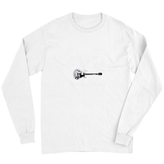 Funny Guitar ABCD Preschool Teacher Rocks Guitar Lover Kindergarten Kids Long Sleeves