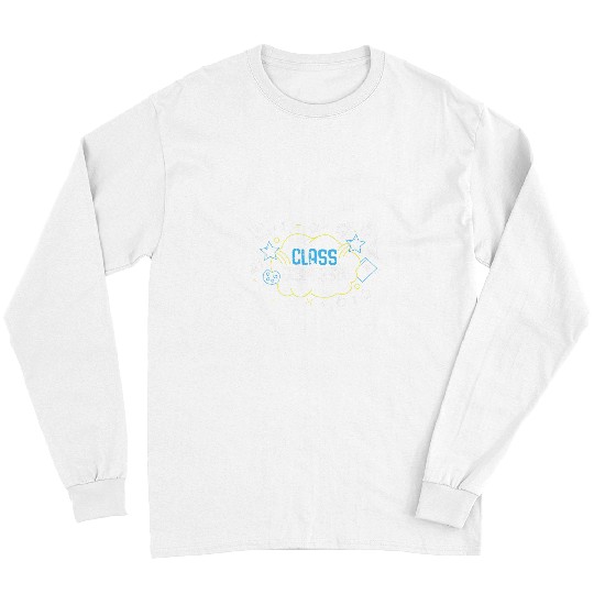 Student Teacher Happy Last Day Of School Class Dismissed Long Sleeves