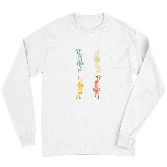 Funny Trumpet Trumpeter Instrument Trumpet 3 Long Sleeves
