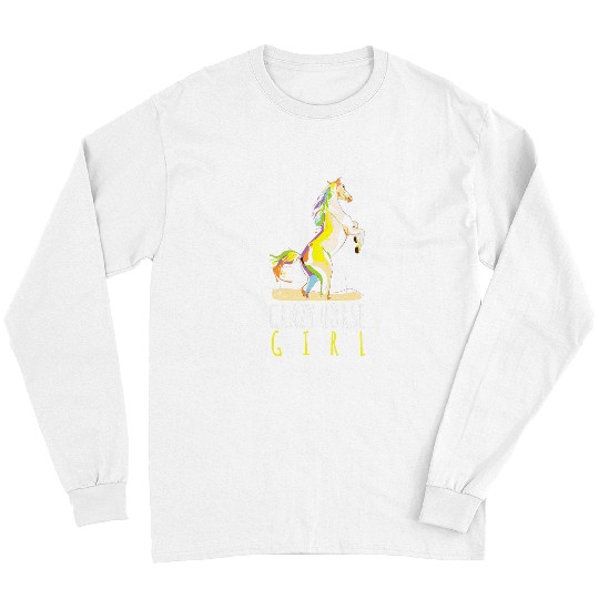 Horse Lover Womens crazys Horse Girl Horseback Riding Equestrian Horses Lover Long Sleeves
